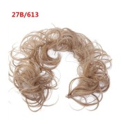 Messy Curly Hår til knold #27B/613 - Askeblond