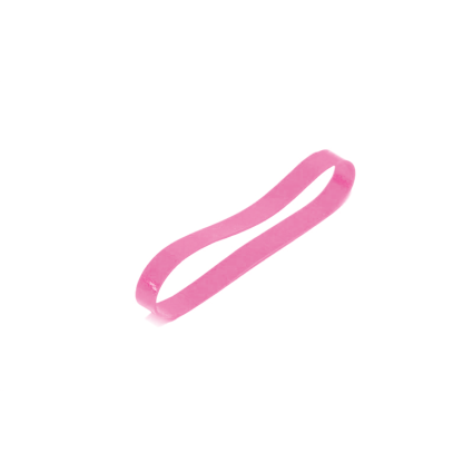 LYXO Hår elastikker 10 stk Pink