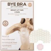 Bryst Tape Bye Bra push-up tape Silk Str. D-F