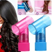 Magic Wind Curler Diffuser - mundstykke til hårtørrer, pink