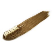 Ponytail Extensions hair claw, glat - Mellem blond #27