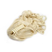 Ponytail Extensions  hair claw, Curly - Blond #13