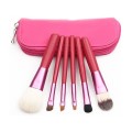 Makeup Brushes - 6 stk. - pink