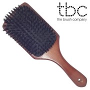 TBC Boar Bristle Brush - Plade børste m/ vildsvinehår