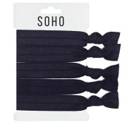 SOHO Hair Ties no. 17 - ALL BLACK