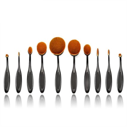 Technique PRO Oval Brushes - 10 Set