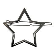 SOHO Stjerne Metal Spænde - Sølv