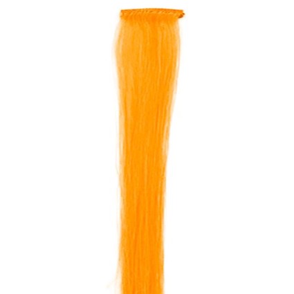 Orange, 50 cm - Crazy Color Clip On