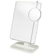 UNIQ® Hollywood Makeup Spejl med lys, Hvid - LED Mirror x10