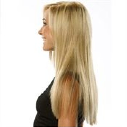 Clip on hair #613 Blond 50 cm