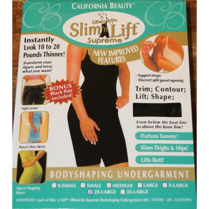 Slim & Lift Comfort Body Shaper - Black