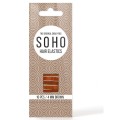 SOHO Snag-Free Hair Elastics, Brown - 10 pcs