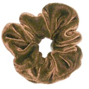Scrunchie - Lyse brun