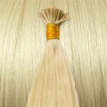 50 cm Cold Fusion hair extensions Platin blond 60#