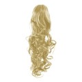 Pony tail Fiber extensions Curly Blond 613#